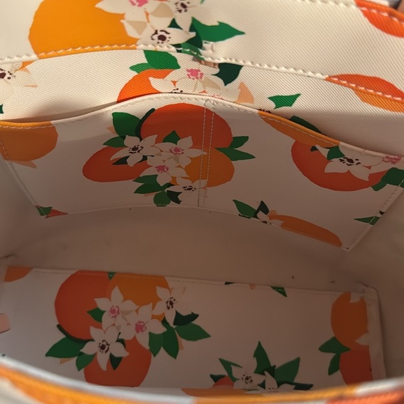 KATE SPADE HARDING STREET ORANGE TOTE BAG - Picture 7 of 9